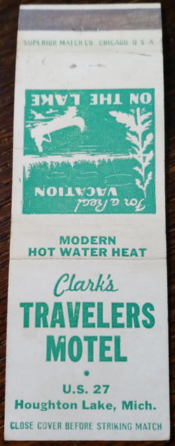 Travelers Motel - Matchbook (newer photo)
